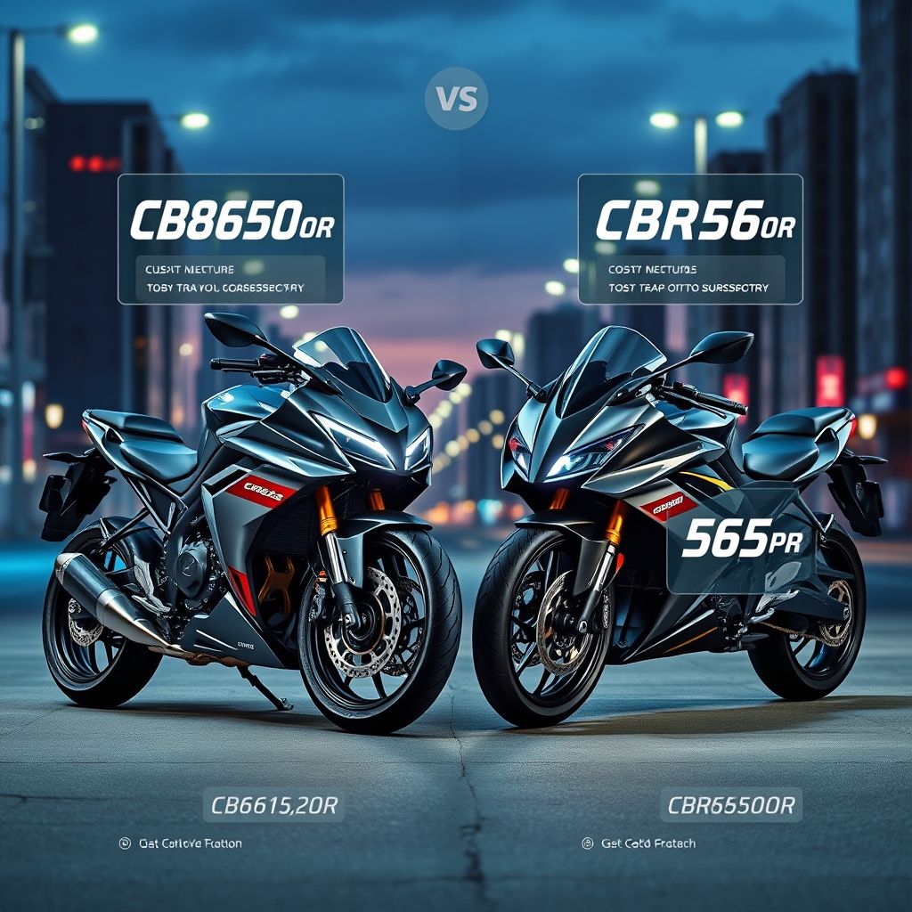 CB650R 2026 vs CBR650R: เปรียบเทียบความคุ้มค่า